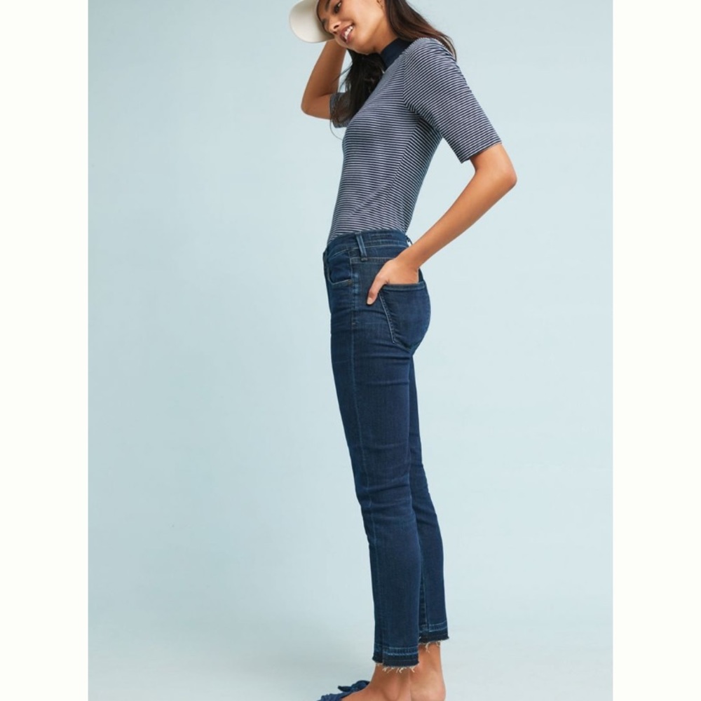 Citizens of Humanity size 26. Rocket crop high rise skinny jeans